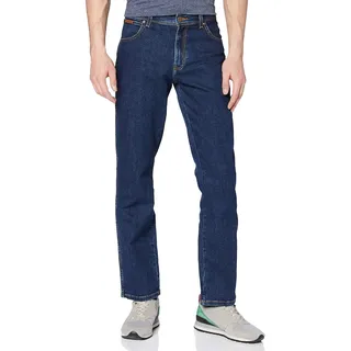 Wrangler Texas Stretch Jeans Dark Stone Blue 34 30