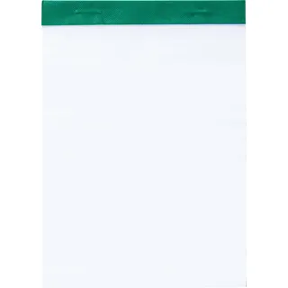 Brunnen Notizblock 1055330 DIN A6 blanko perforiert weiß 50Bl