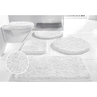 Badematte »Sanremo«, Höhe 30 mm, rutschhemmend beschichtet, fußbodenheizungsgeeignet, besonders weich durch Microfaser, Badematten auch als 3 teiliges Set erhältlich