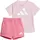Kinder Sportanzug Größe 92 in Pink CLPINK/WHITE