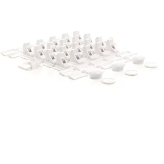 toboli 20x Magnetische Kindersicherung für Schrank und Schublade, Magnetschloss babysicher, unsichtbares Schrankschloss für Kinder und Haustiere