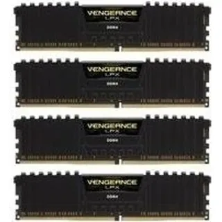 64 GB (4 x 16 GB) DDR4 2666 MHz CL16 (CMK64GX4M4A2666C16)