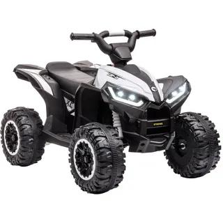 Homcom Elektro-Quad Kinderquad mit USB-Anschluss, Kindermotorrad mit Musik