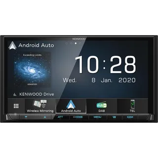 Kenwood DMX-8020DABS CarPlay Android Auto Einbauset für Mercedes ML W164