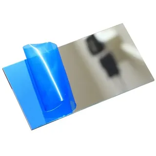 Prismen & Kaleidoskope Mini-Größe, optische Oberflächenspiegel, DIY-Projektor-Zubehör, Oberflächenspiegel-Reflektor Optik-Kits für den naturwissenschaftlichen Unterri (Size : 100x100x2mm)