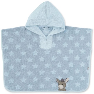Sterntaler Poncho, Emmi, Mittelblau