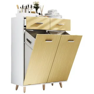 VCM Wäscheschrank Wäschetruhe Wäschebox Landos L