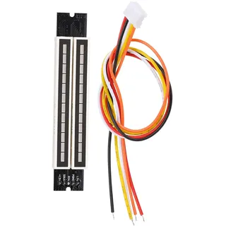 Stereo-Pegelanzeige, Dual-12 mit AGC-Modus und einstellbarem Modul für Audiogeräte, Studio, Home Studio, Live Performance