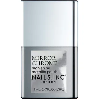 NAILS.INC Chrome Nagellack Silver Served 14 ml