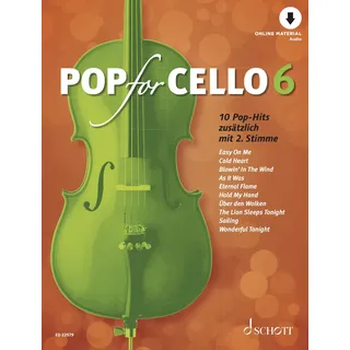 Schott Music Pop For Cello