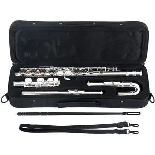 Classic Cantabile FL-200U Querflöte Neusilber
