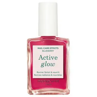 Manucurist Active Glow Nagellack Blueberry 15 ml Pink
