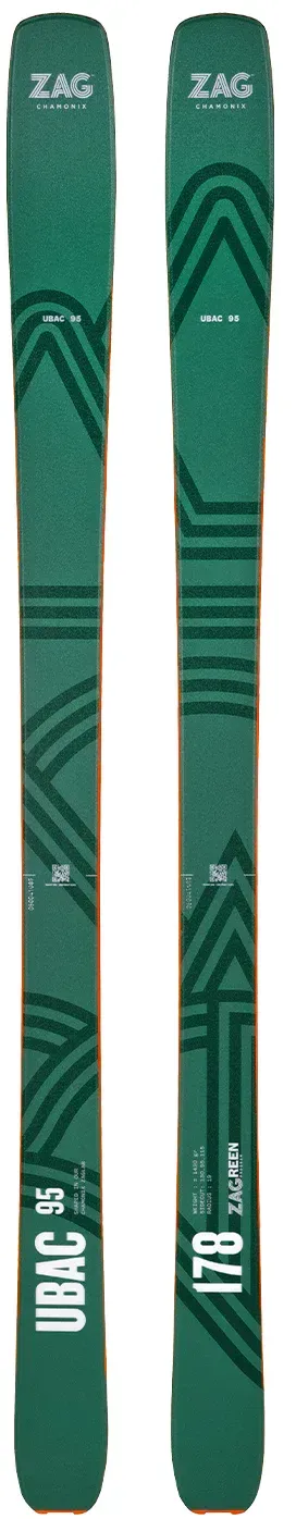 Zag Skis Ubac 95 185 cm forest green