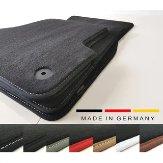 Profi Mats Passform-Fußmatten Velours Fussmatten passend für Citroen C4 Cactus 2014-2018 Premium, Velours Fussmatten passend für Citroen C4 Cactus 2014-2018 Premium