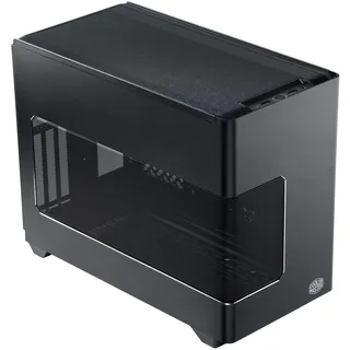 Cooler Master NR200P V3 Mini-ITX PC-Gehäuse, Top-Mount 240 mm, 280 mm AIO, PCIe 5.0 Riser, 361,5 mm vertikale GPU-Halterung, SFX PSU 130 mm, kompatibel RTX 5090|RX 7090 XT, Aluminiumplatten, USB Typ-C