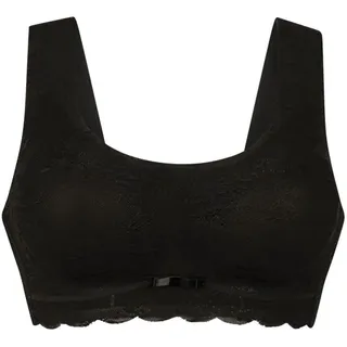 Anita (Since 1886 Damen 1er Pack-Essentials Lace Bustier, bügellos, mit Schale, florale Spitze Schwarz S