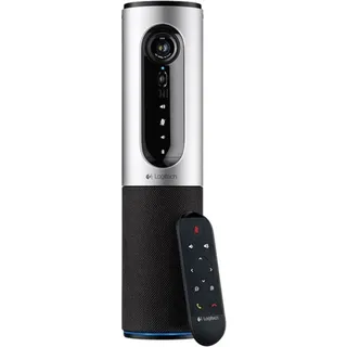 Logitech Connect, Konferenzgerät, Schwarz, Silber