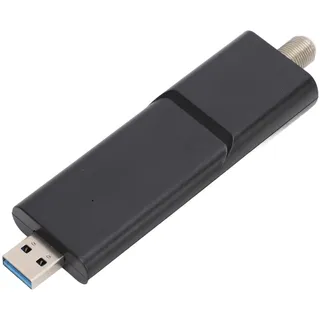 ATSC USB TV Tuner 4K, USB 3.0 ATSC HD External TV -Tuner Kompatibel mit ATSC 3.0, ATSC 1.0 Digitales Terrestrialsignal, QAM B Clear QAM -Kabelsignal für PC -Laptop -TV
