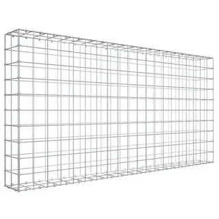 Gabiona Gabione 200 x 100 cm Stahl, Maschenbreite: 100 mm, Maschenhöhe: 100 mm)