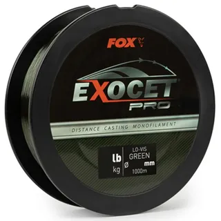 Fox Pro Monofilament Lo-Vis Green X1000M Exocet Fox