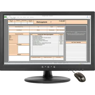 Instandhaltungssoftware Wartunsplaner Fristensoftware Wartung Excel für Cloud
