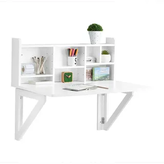 SoBuy Wandklapptisch 90 x 78 x 60 cm Weiß