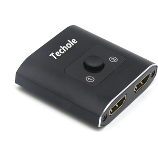 HDMI Umschalter Splitter Adapter Techole Bi-Direction Switch Verteiler 4K 3D ...
