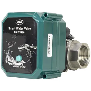 PNI Intelligentes Wasserventil SV180 1 St. Grün/Schwarz
