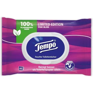 Tempo Feuchtes Toilettenpapier Caribbean Sea 1-lagig