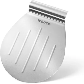 Wenco Kuchenheber & Tortenheber Edelstahl – Stabiler Tortenretter mit Griff – Küchenhelfer auch als Tortenplatte und Pizzaschieber verwendbar – silber