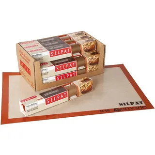 Matfer - Legierter Stahl, Backtuch, 40 x 30 cm, Rot