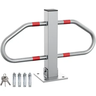 Wiltec Parkplatzbügel umklappbar 48 x 70 cm Grau