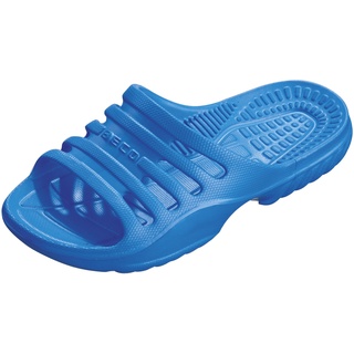 Beco Kinder Badepantolette / Badeschuh / Badelatschen blau 35