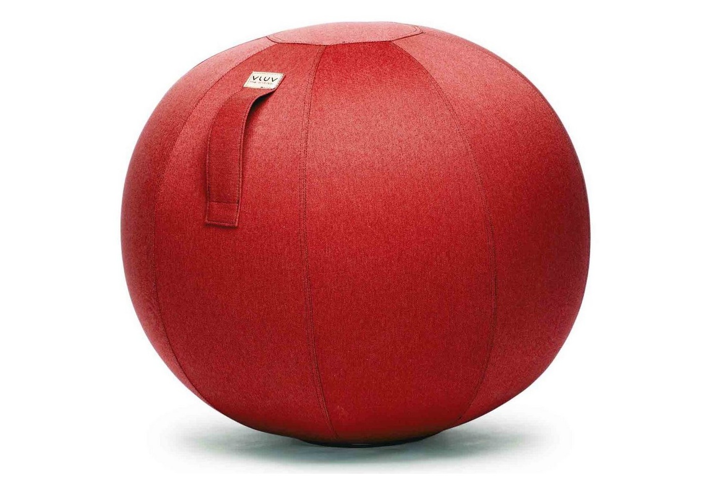 Bild Leiv Stoff-Sitzball Durchmesser 50-55 cm Ruby / Rubinrot rot