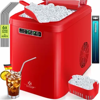 Eiswürfelbereiter rot
