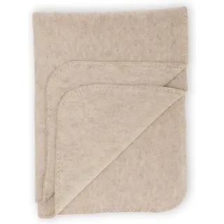 Engel - Baby-Decke mit Muschelkante, - Decke Gr 80 x 100% cm, beige