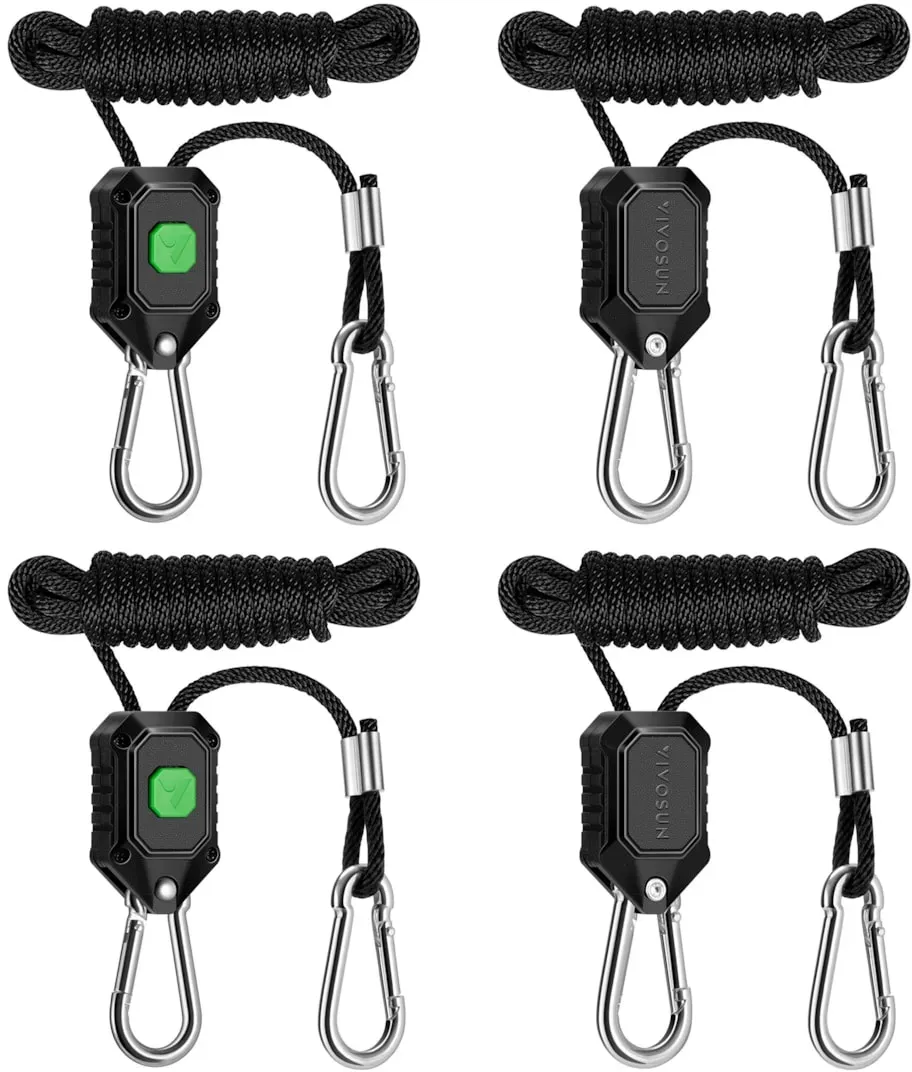 VIVOSUN LED Pflanzenlampen Seilaufhänger 2 Paar