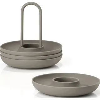 ZONE Denmark Eierbecher Taupe 4 St.
