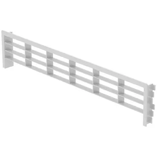 SOTech Lüftungsgitter für Sockel 396 x 83 mm weiß