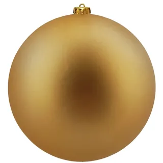 XL Weihnachtskugeln für Draußen Christbaumkugeln Outdoor Kugeln Groß Ø20cm gold