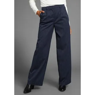 LAURA SCOTT Anzughose mit Nadelstreifen, Gr. 40 N-Gr, dunkelblau, , 13142003-40 N-Gr