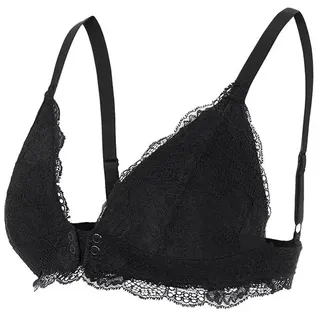 MAMA LICIOUS Mamalicious Zenina Lace Nursing Maternity Bh - Black - M