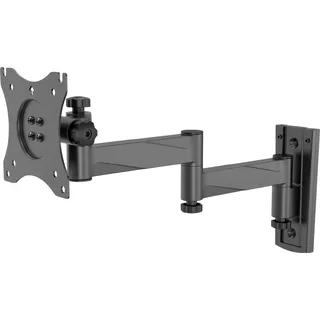 SpeaKa Professional SP-WMM-202S 1fach Monitor-Wandhalterung 33,0 cm (13) - 76,2 cm (30) Schwarz Neigbar, Schwenkbar