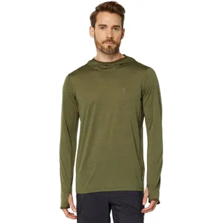 Fjällräven Herren Abisko Sun-Hoodie M T-Shirt, Green, XS