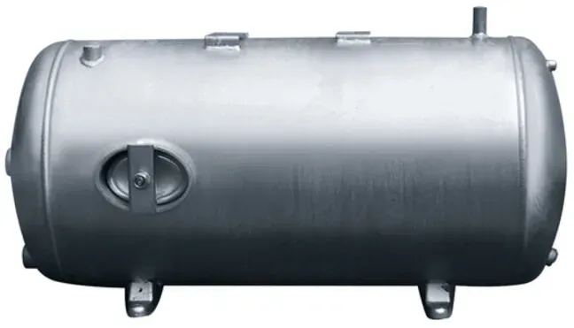 Druckkessel liegend o. Z. verzinkt 6 bar  150 Liter