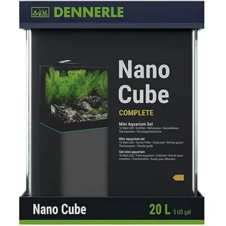 Dennerle Nano Cube Complete, 20 Liter - Mini Aquarium Komplettset