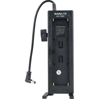 Nanlite Akku-Handgriff BH-FZ60, mit Aufnahme für 2 NP-F-Akkus, inkl Verbindungskabel