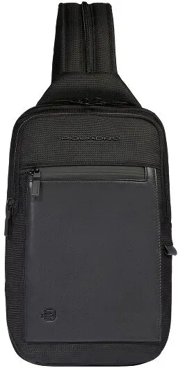 Piquadro S136 Umhängetasche 31,5 cm  schwarz
