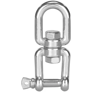 Semptec Drehwirbel für Hängesessel, aus rostfreiem Edelstahl, bis 500 kg