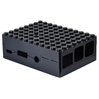 RPI CASE BLOX BK - Gehäuse für Raspberry Pi 3, für Klemmbausteine, schwarz